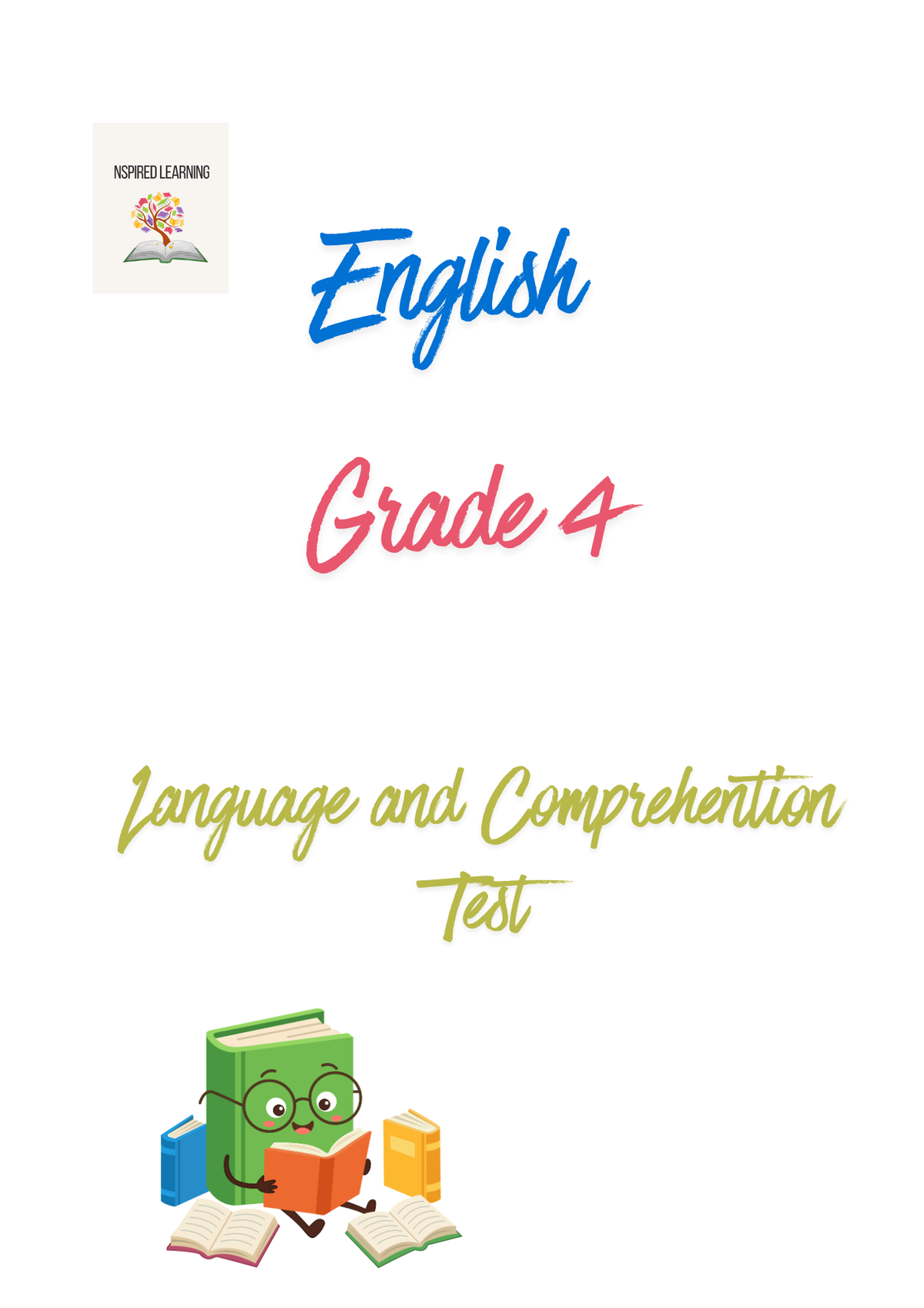 Grade 4 - English Language & Comprehension Test